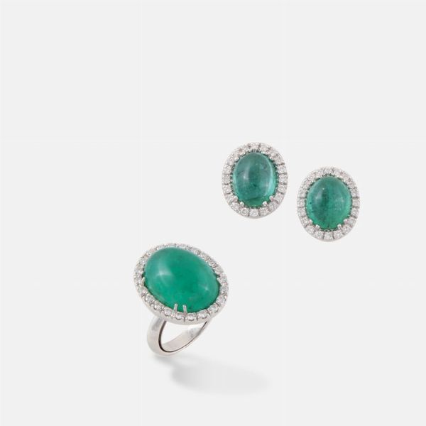 ANELLO E ORECCHINI  - Asta Speciale Gioielli - Associazione Nazionale - Case d'Asta italiane