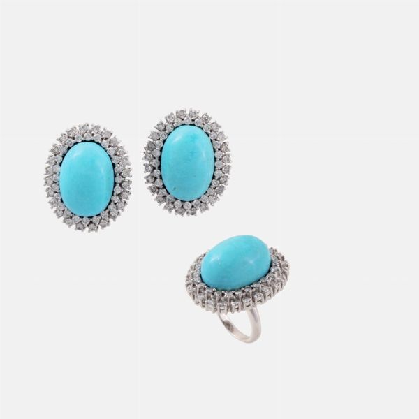 ANELLO E ORECCHINI  - Asta Speciale Gioielli - Associazione Nazionale - Case d'Asta italiane