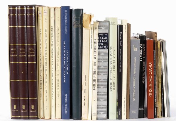 Lotto misto pittura fine Ottocento (24 volumi)  - Asta Libri Antichi e Rari. Incisioni - Associazione Nazionale - Case d'Asta italiane