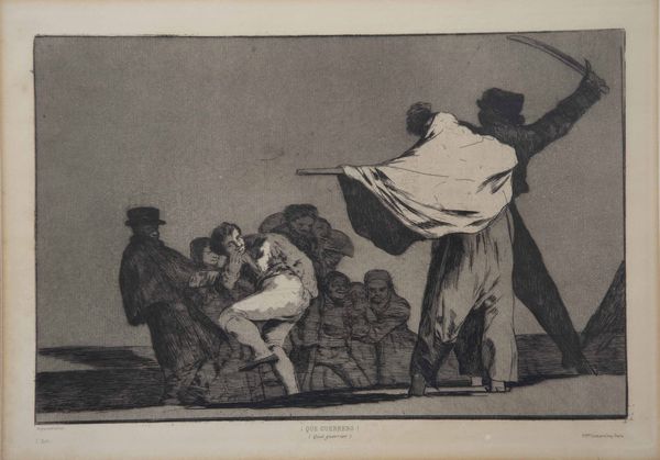 Francisco Jos Goya y Lucientes 1746-1828 Dai Proverbios...Quattro incisioni entro eleganti cornici  - Asta Libri Antichi e Rari. Incisioni - Associazione Nazionale - Case d'Asta italiane