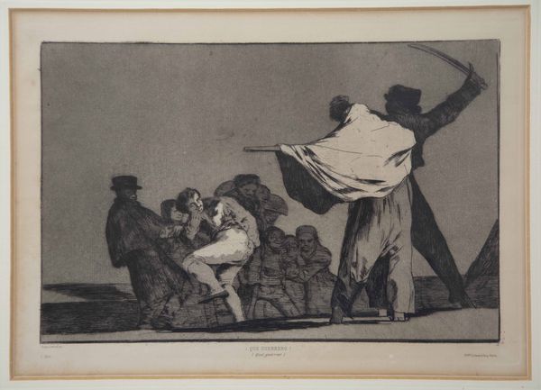 Francisco Jos Goya y Lucientes 1746-1828 Dai Proverbios...Quattro incisioni entro eleganti cornici  - Asta Libri Antichi e Rari. Incisioni - Associazione Nazionale - Case d'Asta italiane