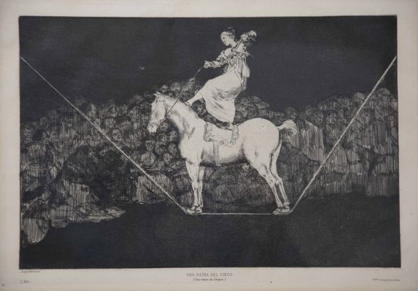 Francisco Jos Goya y Lucientes 1746-1828 Dai Proverbios...Quattro incisioni entro eleganti cornici  - Asta Libri Antichi e Rari. Incisioni - Associazione Nazionale - Case d'Asta italiane