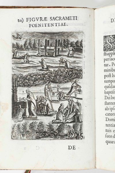 Lorenzo Pezzi : Vinea Domini...Venetiis, Apud Haeredes Francisei Ziletti, 1588  - Asta Libri Antichi e Rari. Incisioni - Associazione Nazionale - Case d'Asta italiane