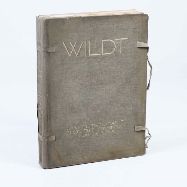 ADOLFO WILDT : Casa editrice d�Arte Bestetti e Tumminelli, Milano - Roma, 1926 Wildt  - Asta Libri Antichi e Rari. Incisioni - Associazione Nazionale - Case d'Asta italiane