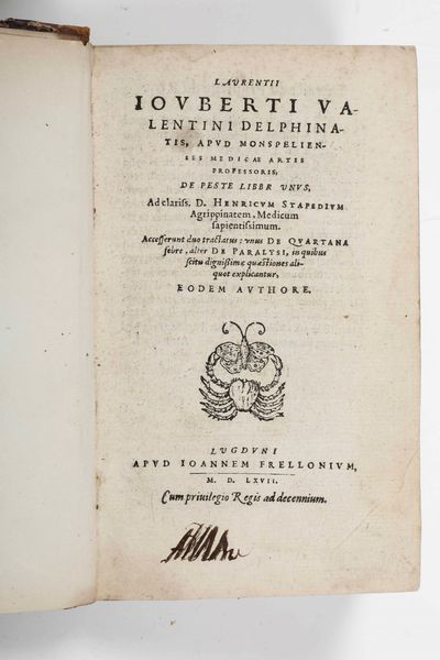 Samuel Auguste André David Tissot : Del morbo negro dissertazione del Signor Tissot, Dottor di Medicina di Monpellier, della Societ� Reale di Londra, dell�Accademia Medico-Fisica di Basileae della Societ� di Economia di Berna...In Venezia, appresso Giovanni Gatti, 1784  - Asta Libri Antichi e Rari. Incisioni - Associazione Nazionale - Case d'Asta italiane