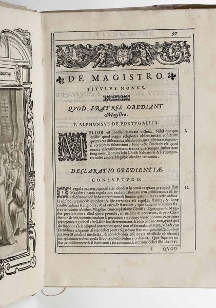 Sovrano militare ordine ospedaliero di San Giovanni di Gerusalemme di Rodi e di Malta Statuta hospitalis Hierusalem	<BR>Romae : ex typographia Titi & Pauli de Dianis, 1588  - Asta Libri Antichi e Rari. Incisioni - Associazione Nazionale - Case d'Asta italiane