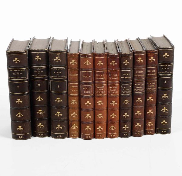 Autori vari - Botanica e floricultura : Raccolta di tre opere, due in lingua inglese e una in lingua francese, dedicate alla floricultura e alla cura dei giardini.  - Asta Libri Antichi e Rari. Incisioni - Associazione Nazionale - Case d'Asta italiane