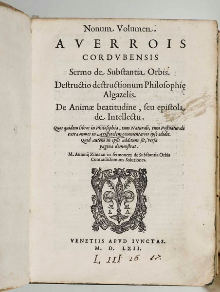 Plutarco di Cheronea : Vite degli uomini illustri greci e romani. Nuovamente tradotte per M. Ludovico Domenichi, in Venezia, Appresso Felice Valgrisio, 1787. Parti I e II  - Asta Libri Antichi e Rari. Incisioni - Associazione Nazionale - Case d'Asta italiane