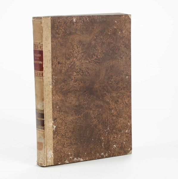 Palladio, Andrea : L'Architettura d'Andrea Palladio diviso in quattro libri...Con l'aggiunta del Quinto libro, che tratta delle antichita di Roma dell'autore medemo non pi veduto... In Venezia, per Domenico Lovisa, 1711.  - Asta Libri Antichi e Rari. Incisioni - Associazione Nazionale - Case d'Asta italiane