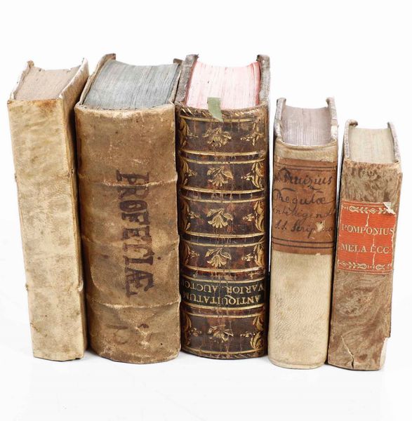 Classici - Autori Vari : Prophetae, Isaias, Ieremias, Baruch, Ezechiel, Daniel...Antuerpiae, Apud haeredes Arnoldi Bircmann, 1569  - Asta Libri Antichi e Rari. Incisioni - Associazione Nazionale - Case d'Asta italiane