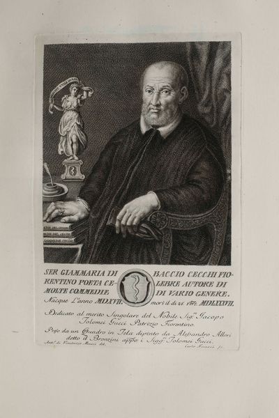 Toscana...Uomini Illustri : Serie di ritratti duomini illustri toscani con gli elogj istorici dei medesimi... Volume primo [-quarto]. Firenze, appresso Giuseppe Allegrini, 1766-1773.  - Asta Libri Antichi e Rari. Incisioni - Associazione Nazionale - Case d'Asta italiane