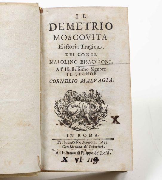 Francesco Pona : La Galleria delle donne celebri, in Roma, Per il Corbelletti, 1635  - Asta Libri Antichi e Rari. Incisioni - Associazione Nazionale - Case d'Asta italiane