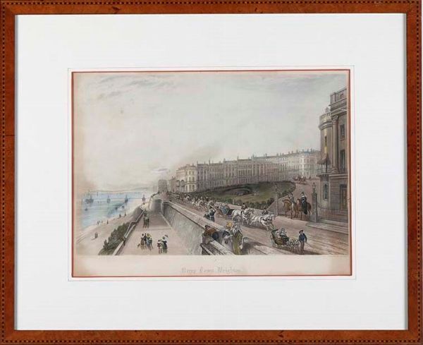 Hunt Charles Kemp Town, Brighton, 1838  - Asta Libri Antichi e Rari. Incisioni - Associazione Nazionale - Case d'Asta italiane