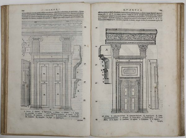 Marco Vitruvio Pollione - Daniele Barbaro : M.Vitruuvii Pollionis De Architectura Libri Decem, cum commentariis Danielis Barbari, electi patriarchae aquileiensis...Venetiis, apud Franciscum Franciscum Senensem, & Ioan. Crugher Germanum, 1567.  - Asta Libri Antichi e Rari. Incisioni - Associazione Nazionale - Case d'Asta italiane