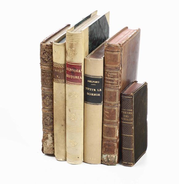 Erodiano Historia d'Herodiano dello imperio dopo Marco tradotta in lingua toscana e con diligenza stampata... Firenze, eredi di Filippo Giunta, 1522  - Asta Libri Antichi e Rari. Incisioni - Associazione Nazionale - Case d'Asta italiane