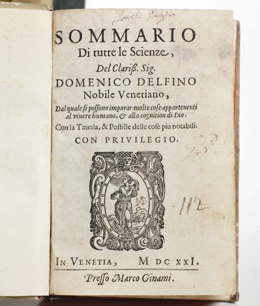 Erodiano Historia d'Herodiano dello imperio dopo Marco tradotta in lingua toscana e con diligenza stampata... Firenze, eredi di Filippo Giunta, 1522  - Asta Libri Antichi e Rari. Incisioni - Associazione Nazionale - Case d'Asta italiane
