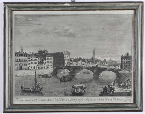 Giuseppe Zocchi : 5 vedute di Firenze  - Asta Libri Antichi e Rari. Incisioni - Associazione Nazionale - Case d'Asta italiane
