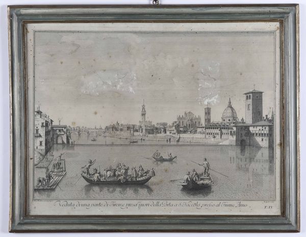 Giuseppe Zocchi : 5 vedute di Firenze  - Asta Libri Antichi e Rari. Incisioni - Associazione Nazionale - Case d'Asta italiane