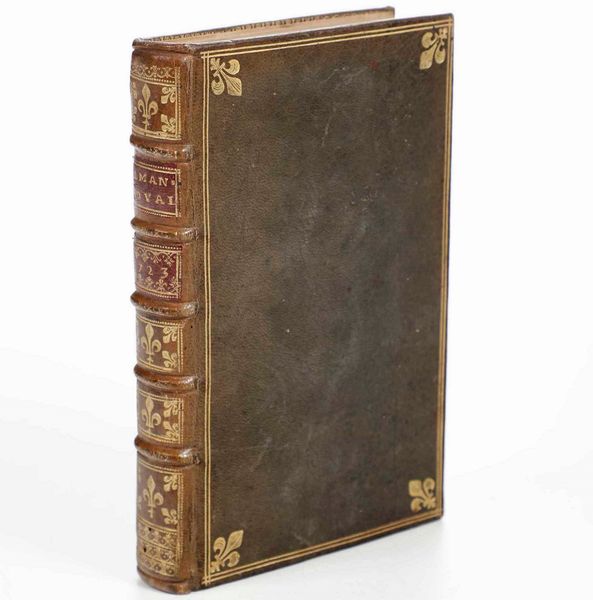 Rilegatura alle Armi - Autori Vari : Almanach Royal pour l’année 1723. A Paris, chez Laurent d’Houry, 1723.<BR>  - Asta Libri Antichi e Rari. Incisioni - Associazione Nazionale - Case d'Asta italiane
