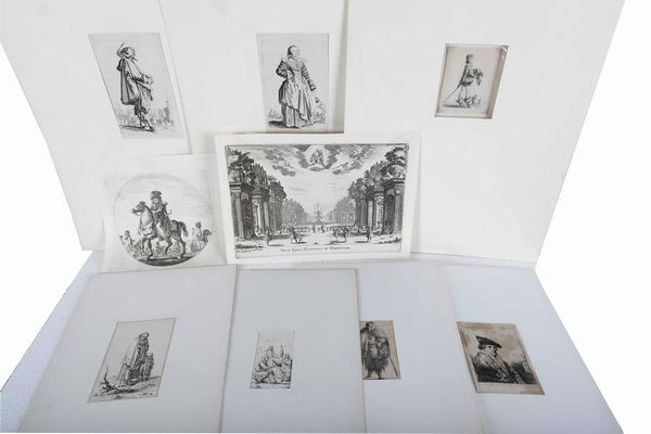Jaques Callot - Stefano della Bella e altri  - Asta Libri Antichi e Rari. Incisioni - Associazione Nazionale - Case d'Asta italiane