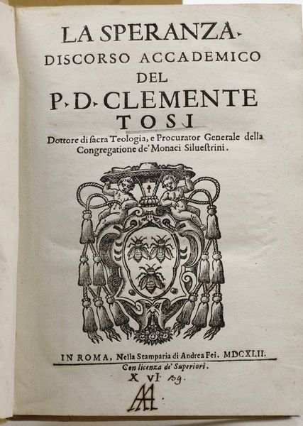 Agostino Mascardi : La congiura del Conte Gio. Luigi De Fieschi, in Venetia, Appresso Giacomo Scaglia, 1629  - Asta Libri Antichi e Rari. Incisioni - Associazione Nazionale - Case d'Asta italiane