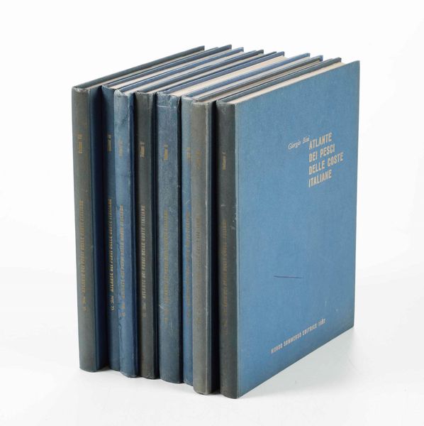 Bini,Giorgio : Atlante dei pesci delle coste italiane. Mondo Sommerso Editrice 1967  - Asta Libri Antichi e Rari. Incisioni - Associazione Nazionale - Case d'Asta italiane