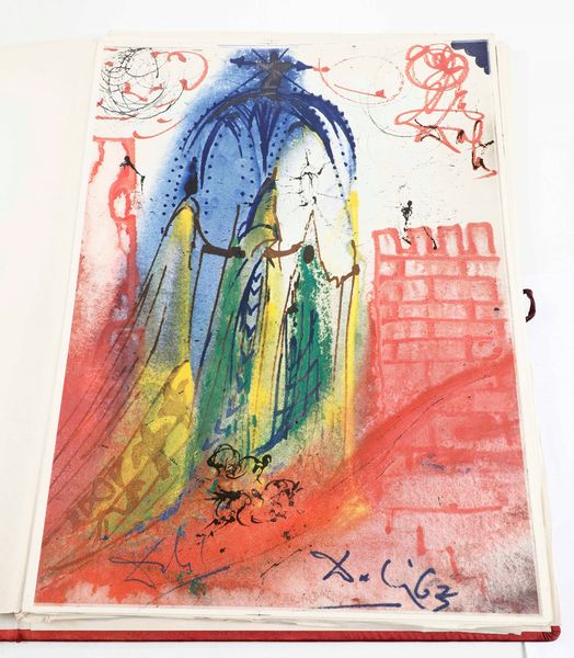 Shakespeare, William - Dal�, Salvador Romeo e Giulietta. Milano, Rizzoli Editore, 1975  - Asta Libri Antichi e Rari. Incisioni - Associazione Nazionale - Case d'Asta italiane