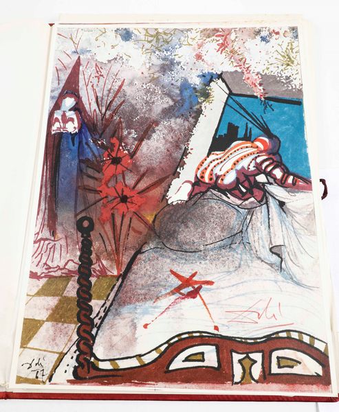 Shakespeare, William - Dal�, Salvador Romeo e Giulietta. Milano, Rizzoli Editore, 1975  - Asta Libri Antichi e Rari. Incisioni - Associazione Nazionale - Case d'Asta italiane