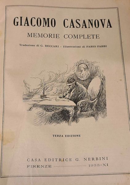 Scelte di libri d'arte,storia,letteratura : Scelte di libri d'arte,storia,letteratura Il settecento italiano (2 volumi), 1932<BR>+ Osservatore fiorentino (8 volumi)<BR>+ Madonne fiorentine <BR>+ Giacomo Casanova, Memorie complete (3 volumi)  - Asta Libri Antichi e Rari. Incisioni - Associazione Nazionale - Case d'Asta italiane