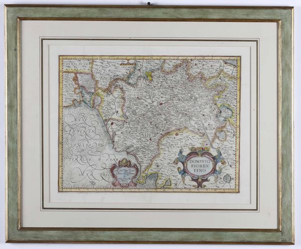 10 carte geografiche e cabrei Mollvc insul celeberrim, Amsterdam, Guglielmo Blaeu, fine secolo XVI  - Asta Libri Antichi e Rari. Incisioni - Associazione Nazionale - Case d'Asta italiane