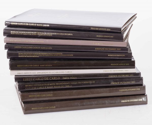 Cataloghi Semenzano casa d'aste (11 volumi)  - Asta Libri Antichi e Rari. Incisioni - Associazione Nazionale - Case d'Asta italiane