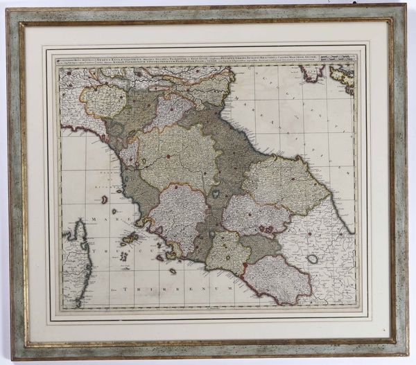 10 carte geografiche e cabrei Mollvc insul celeberrim, Amsterdam, Guglielmo Blaeu, fine secolo XVI  - Asta Libri Antichi e Rari. Incisioni - Associazione Nazionale - Case d'Asta italiane