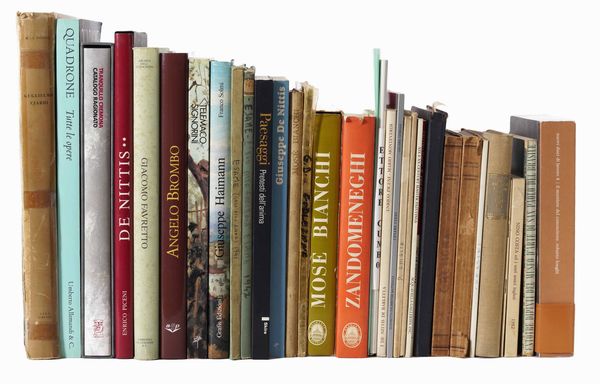 Lotto misto pittura fine Ottocento (29 volumi)  - Asta Libri Antichi e Rari. Incisioni - Associazione Nazionale - Case d'Asta italiane