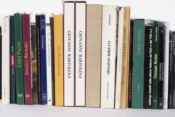 Lotto composto da diverse monografie di pittori a cavallo tra XIX e XX secolo (47 volumi)  - Asta Libri Antichi e Rari. Incisioni - Associazione Nazionale - Case d'Asta italiane