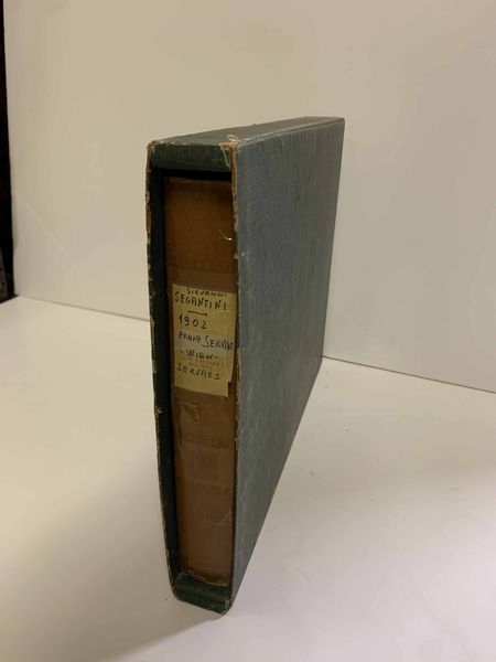 Nino Barbantini : Segantini, monografie illustrate da Domenico Varagnolo, Officine Grafiche Carlo Ferri, Venezia, 1945  - Asta Libri Antichi e Rari. Incisioni - Associazione Nazionale - Case d'Asta italiane