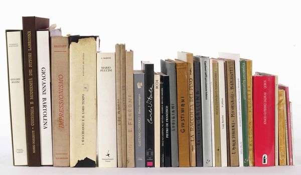 Lotto misto pittura del Novecento (32 volumi)  - Asta Libri Antichi e Rari. Incisioni - Associazione Nazionale - Case d'Asta italiane