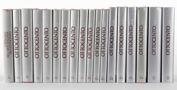 Catalogo dell'arte italiana dell'Ottocento dal n15 al n35 (mancano 33 e 34), Mondadori e Libri Scheiwiller  - Asta Libri Antichi e Rari. Incisioni - Associazione Nazionale - Case d'Asta italiane