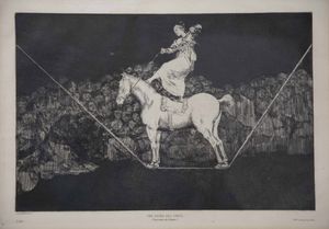 Francisco Jos Goya y Lucientes 1746-1828 Dai Proverbios...Quattro incisioni entro eleganti cornici  - Asta Libri Antichi e Rari. Incisioni - Associazione Nazionale - Case d'Asta italiane