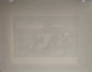 Francisco Goya : Goya Francisco  (Fuendetodos, 1746  Bordeaux, 1828) Otro modo de cazar a pie.  - Asta Libri Antichi e Rari. Incisioni - Associazione Nazionale - Case d'Asta italiane