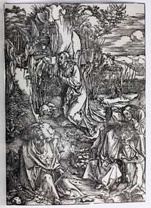 Durer Albrecht - Orazione nell'orto (Agonia nel giardino).