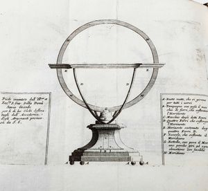 Vincenzo Maria Coronelli : Coronelli, Vincenzo Maria Epitome cosmografica o compendiosa introduttione all'Astronomia,Geografia, & Idrografia per l'uso dilucidatione e fabbrica delle Sfere,Globi, Planisferi, Astrolabi...Colonia, Ad istanza di Andrea Poletti in Venetia, 1693.  - Asta Libri Antichi e Rari. Incisioni - Associazione Nazionale - Case d'Asta italiane