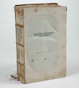 Poliziano Angelo : Omnia opera Angeli Politiani...Venezia, Aldus,1498  - Asta Libri Antichi e Rari. Incisioni - Associazione Nazionale - Case d'Asta italiane