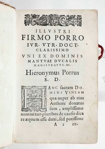 Lorenzo Pezzi : Vinea Domini...Venetiis, Apud Haeredes Francisei Ziletti, 1588  - Asta Libri Antichi e Rari. Incisioni - Associazione Nazionale - Case d'Asta italiane