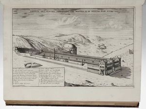 Carlo Fontana : Templum Vaticanum et ipsius origo cum aedificiis maxim conspicuis antiquits, & recns ibidem constitutis; editum ab equite Carolo Fontana ... opus in septem libros distributum...Romae, nella Stamparia di Gio Francesco Buagni, 1694.  - Asta Libri Antichi e Rari. Incisioni - Associazione Nazionale - Case d'Asta italiane