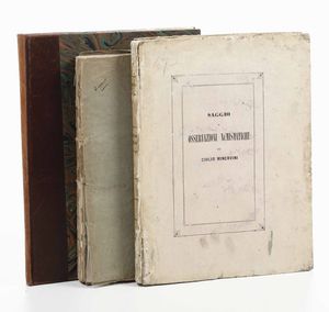 FRANCESCO DANIELE : Monete antiche di Capua... in Napoli, nella stamperia Simoniana, 1802.  - Asta Libri Antichi e Rari. Incisioni - Associazione Nazionale - Case d'Asta italiane
