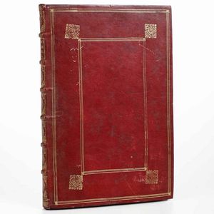 Religione-legatura Homelia Sanctiss. Domini Nostri Clementis XI...Florentiae, Typis Regiae Celsitudinis, Apud Petrum Antonium Brigonci, dal 1701 al 1708  - Asta Libri Antichi e Rari. Incisioni - Associazione Nazionale - Case d'Asta italiane
