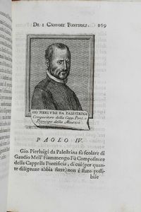 Andrea Adami da Bolsena : Osservazioni per ben regolare il coro dei cantori della cappella pontificia tanto nelle Funzioni ordinarie, che straordinarie, in Roma per Antonio de� Rossi, 1711  - Asta Libri Antichi e Rari. Incisioni - Associazione Nazionale - Case d'Asta italiane