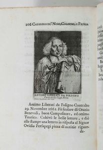 Andrea Adami da Bolsena : Osservazioni per ben regolare il coro dei cantori della cappella pontificia tanto nelle Funzioni ordinarie, che straordinarie, in Roma per Antonio de� Rossi, 1711  - Asta Libri Antichi e Rari. Incisioni - Associazione Nazionale - Case d'Asta italiane