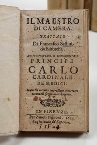Scipione Errico : Locchiale appannato...In Messina, per Gio. Franc. Bianco Stamp., 1629  - Asta Libri Antichi e Rari. Incisioni - Associazione Nazionale - Case d'Asta italiane