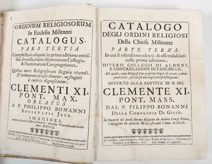Bonanni, Filippo - Catalogo degli ordini religiosi della chiesa militante<BR>